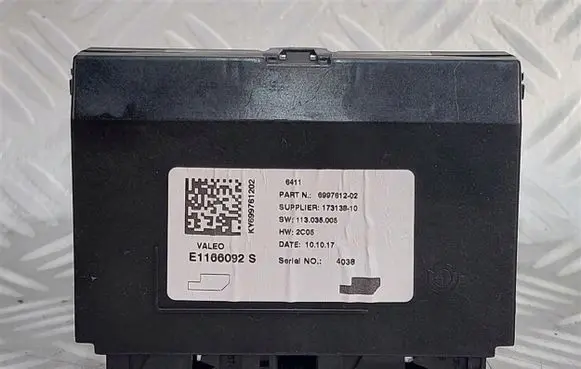 BMW 3 F30 F35 F31 Air conditioner control unit module 6997612