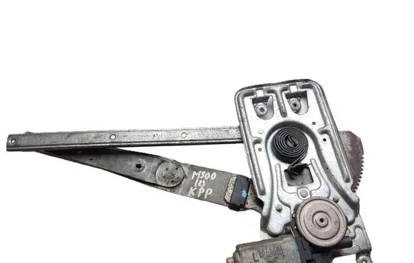 Front door window regulator with motor