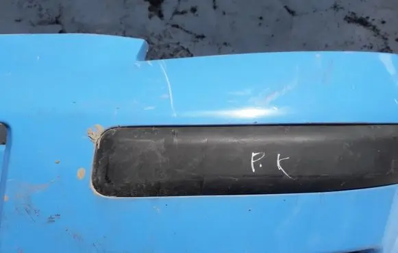 Fiat Panda II Front bumper splitter molding