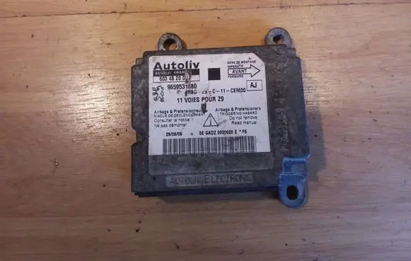 Peugeot 607 Airbag control unit/module 9659531880