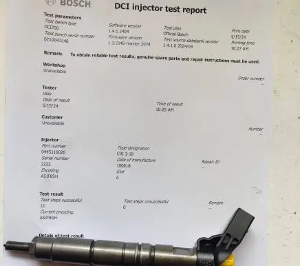 Mercedes-Benz R W251 Fuel injector A6420701187 0445116 100618