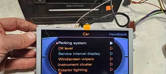 Audi Q5 SQ5 Screen/display/small screen 8R0919604 8R0919604A HSA130