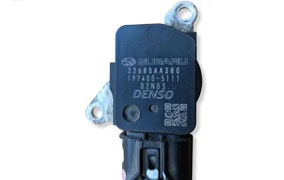 Subaru Forester SH Mass air flow meter 22680AA380 12N21 1974005111