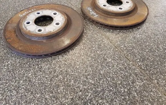 Rear brake disc
