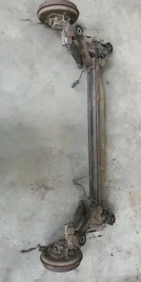 Peugeot 206+ Rear axle beam 