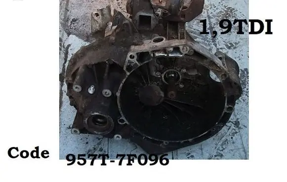 Seat Alhambra (Mk1) Manual 5 speed gearbox 957T7F096