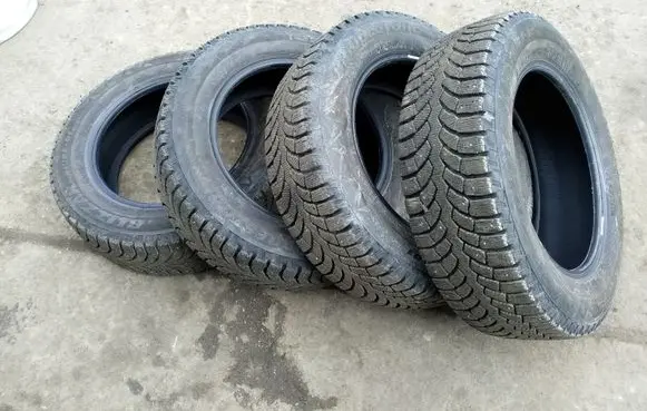 Opel Astra G R15 winter/snow tires with studs BRIDGESTONE BLIZZAK