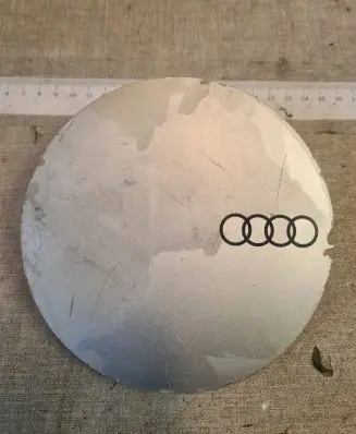 Audi 100 200 5000 C2 Original wheel cap 853601165 25396