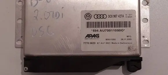 Volkswagen PASSAT B6 Gearbox control unit/module 3C0907427A 594AU70011050O M0011000