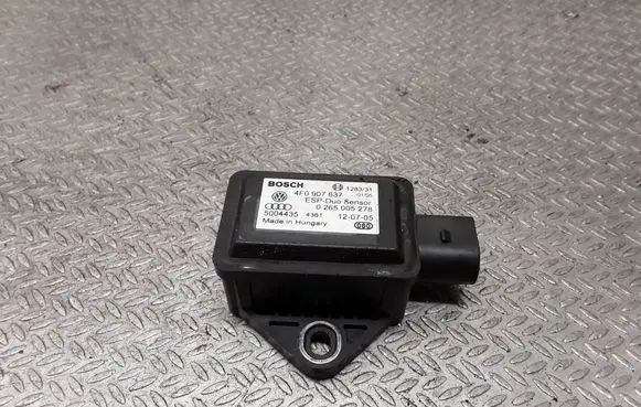 Audi A6 S6 C6 4F ESP acceleration yaw rate sensor 4F0907637 0265005278
