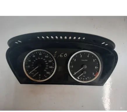BMW 5 E60 E61 Speedometer (instrument cluster) 6942937 110080213