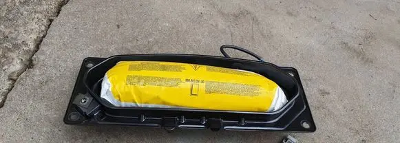 Front door airbag