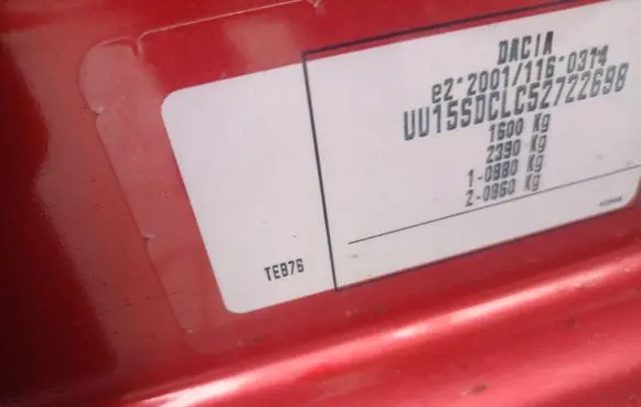 Dacia Sandero Engine K9KC612