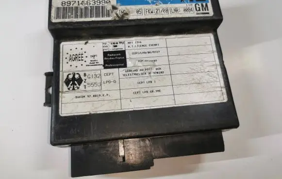 Opel Frontera B Comfort/convenience module 8971863990 4608096 SAM43392