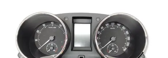 Skoda Yeti (5L) Speedometer (instrument cluster) 5L0920840J A2C53296334 A2C53296335