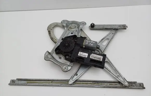 Renault Megane III Front door window regulator with motor 807300005R 966036102