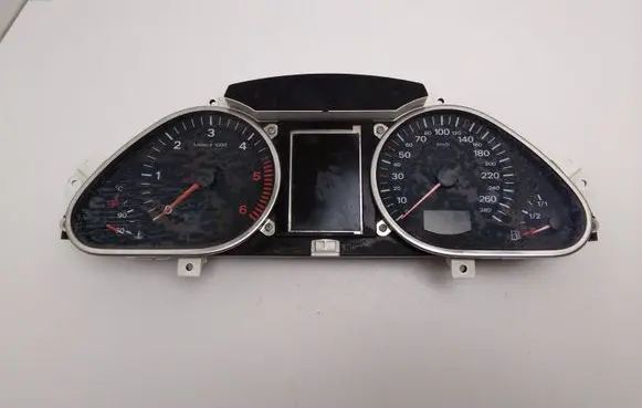 Audi A6 S6 C6 4F Speedometer (instrument cluster) 5550007307 5540007312
