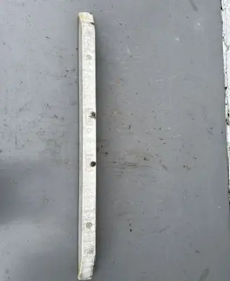 Front bumper foam support bar