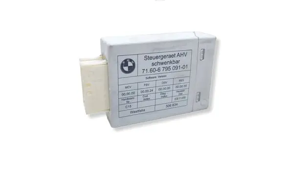 BMW 3 E90 E91 Tow bar trailer control unit/module 6795091 71606795091