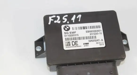 BMW 5 F10 F11 Hand brake control module 6850846 32620247A 0110220315