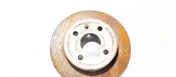 Opel Astra G Rear brake disc neventiliuojamas