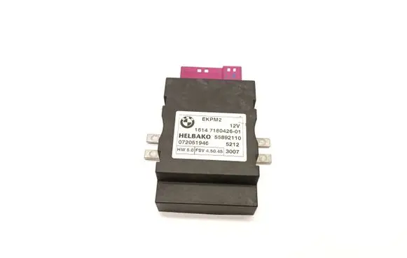 Fuel injection pump control unit/module