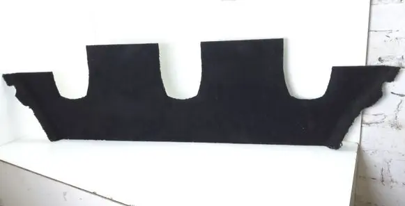 Tesla Model X Rear floor carpet liner 105607400G
