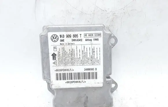 Volkswagen Golf V Airbag control unit/module 1K0909605T 5WK43412