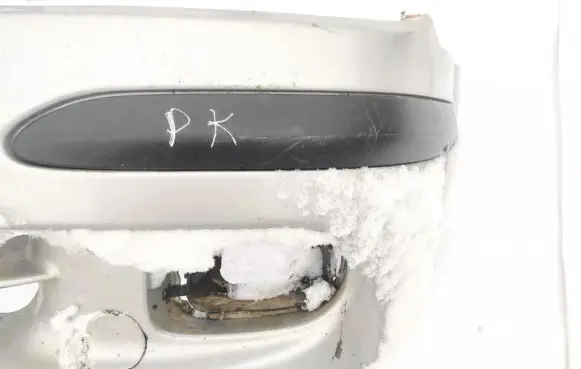 Front bumper splitter molding
