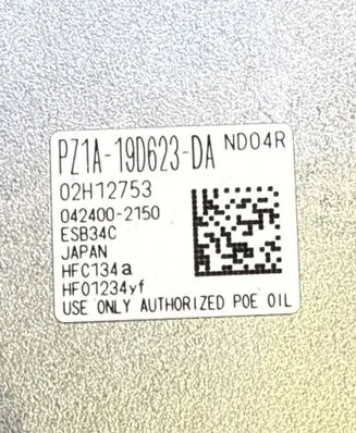 Ford Kuga III Air conditioning (A/C) compressor (pump) P71A19D623DA 0424002150 02H12753