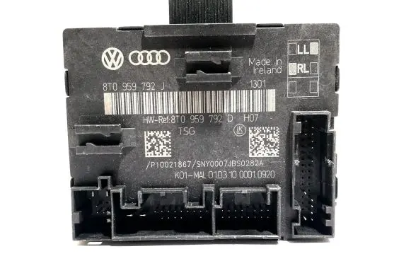 Audi A5 8T 8F Door control unit/module 8T0959792J 8T0959792D