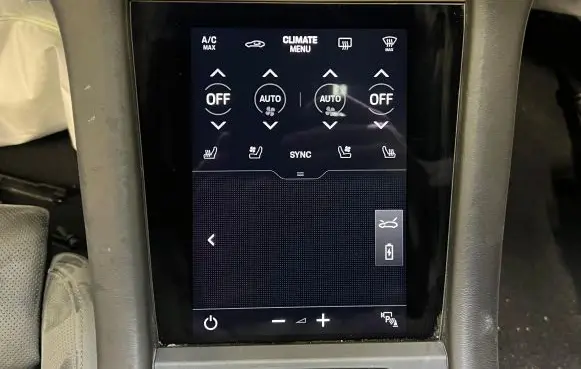 Porsche Taycan 9J1 Climate control unit 9J1919611M