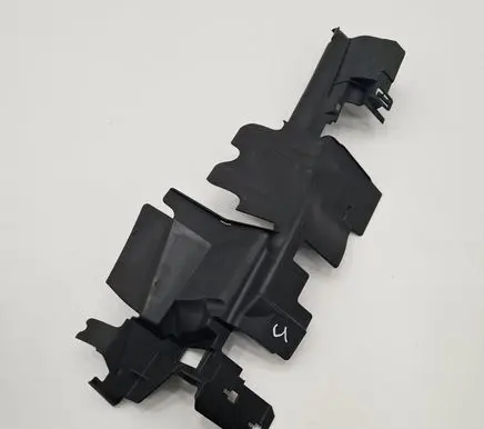 Intercooler air guide/duct channel