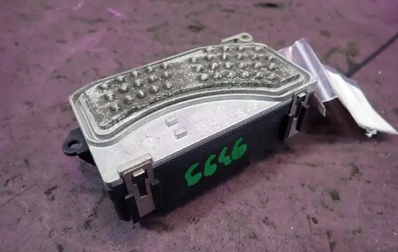 Audi A6 Allroad C5 Heater blower motor/fan resistor