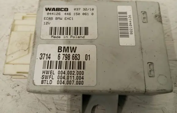 BMW 5 F10 F11 Air suspension control unit module (rear) 3714679866301 0441264461500610