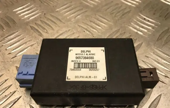 Peugeot 407 Alarm control unit/module 9657384680