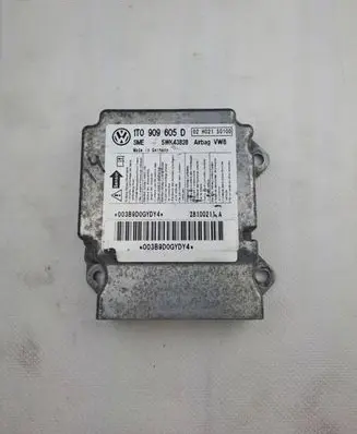 Volkswagen Touran I Airbag control unit/module 1T0909605D 5WK43828 28100211A