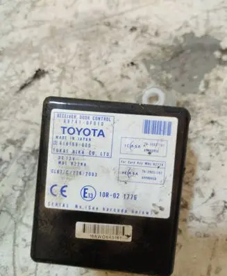 Toyota Corolla Verso AR10 Door control unit/module 897410F010 10R021776 61B168000