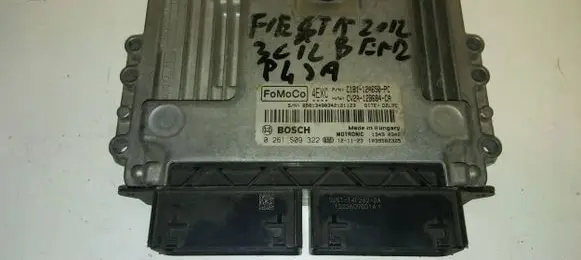 Ford Fiesta Engine control unit/module CV2A12B684CA 0261S09322 C1B112A650PC