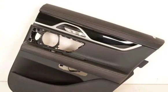 Rear door card panel trim