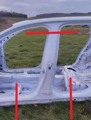 Volvo V60 Pillar (middle) 