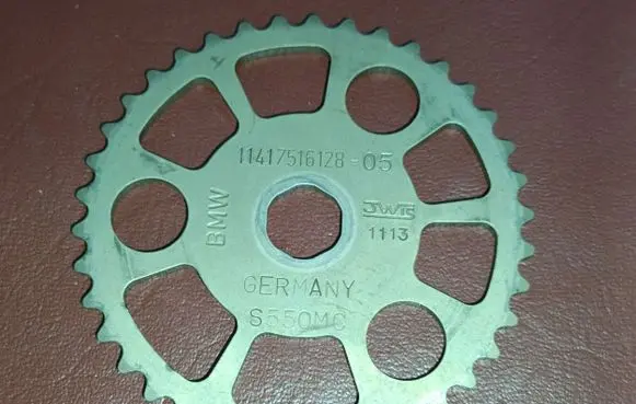 BMW M3 F80 Timing chain sprocket 7516128 11417516128