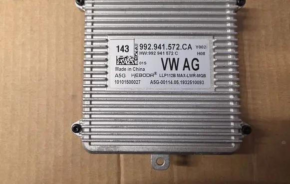 Volkswagen PASSAT B8 LED ballast control module 992941572CA