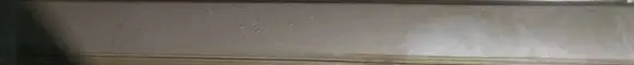 Hyundai Santa Fe Front door glass trim molding 