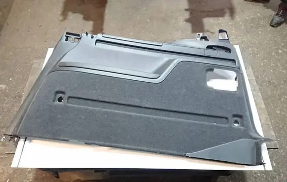Volkswagen Sharan Trunk/boot side trim panel 7N0867036BA