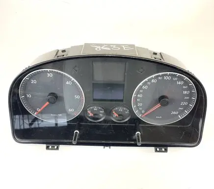 Volkswagen Touran I Speedometer (instrument cluster) 1T0920863E A2C53023102 A2C53025660
