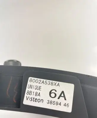 Citroen C-Crosser Interior fan control switch 8002A538XA
