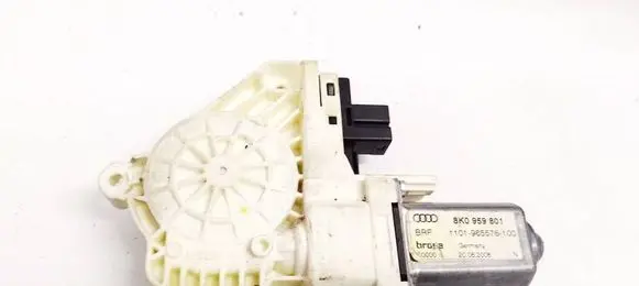 Audi A4 S4 B8 8K Front door window regulator motor 8K0959801 8K0959801A