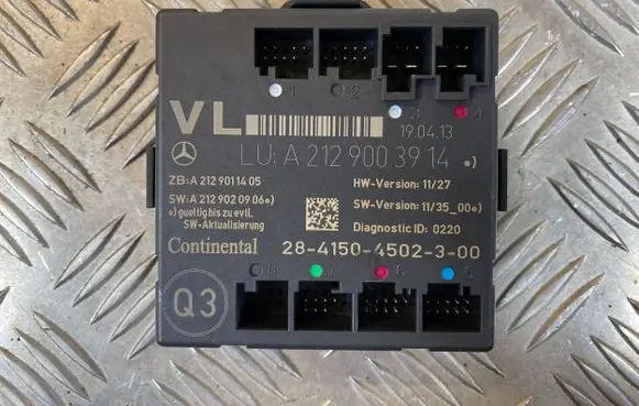 Mercedes-Benz SLK R172 Door control unit/module A2129003914 A2129020906 A2129011405
