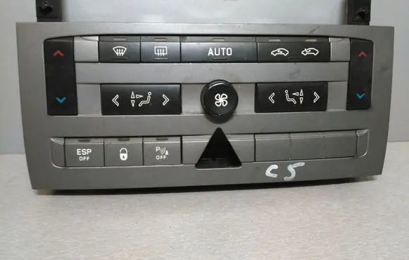 Citroen C5 Climate control unit 96573328YW 96470291YW 96498317YW